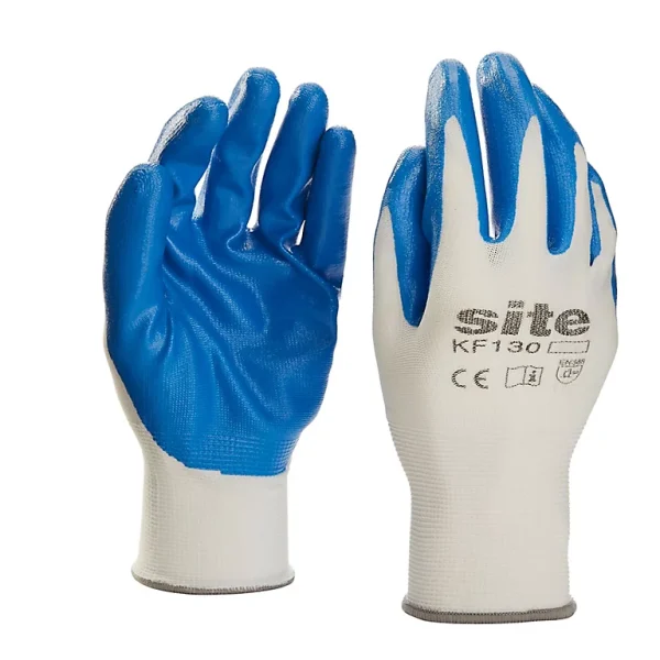 Castorama Gants à Paume Revêtement Nitrile Site – Taille 8 (M) mode pas chere 1