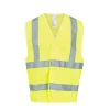 Pas Cher soldes France Castorama Gilet Haute Visibilité Jaune Site Taille L / XL 5