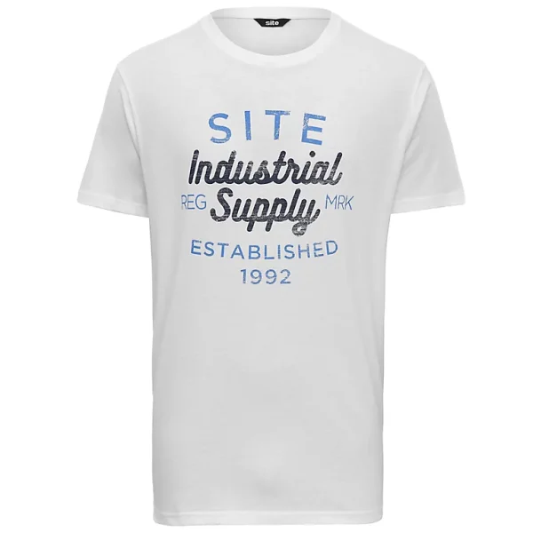 REMISE Castorama T-shirt Imprimé Blanc Site Lavaka Taille M 1